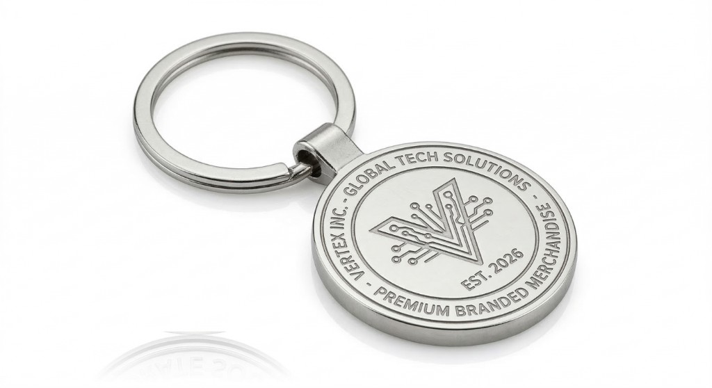 Брелок металлический с эмблемой